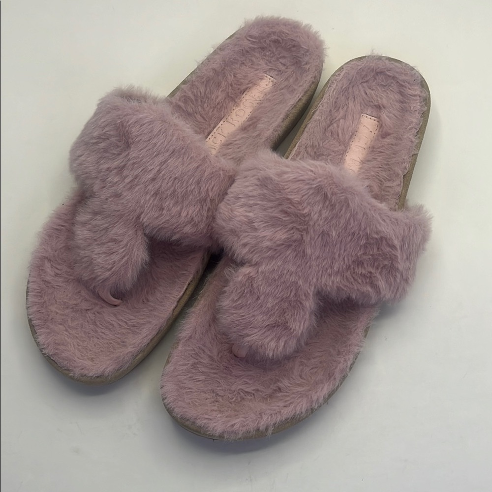 Jack Rogers Fuzzy Sandals